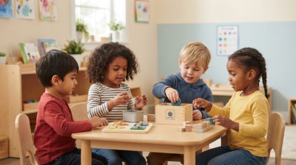 Everyday Routine Activity: Preschool / Classroom Routines for 4 Years learning activity for a 4-year-old