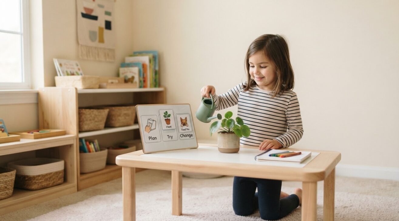 Everyday Routine Activity: Simple Responsibilities for 5-Year-Old Kids