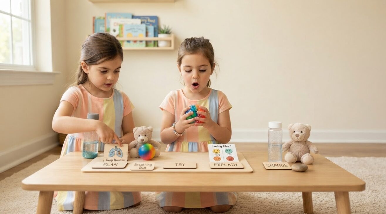 Everyday Social-Emotional Learning: Calm-Down & Regulation Routines for 5-Year-Old Kids