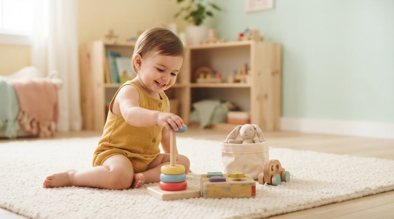 Everyday Social-Emotional Learning: Confidence & Trying for 1-Year-Old Toddlers