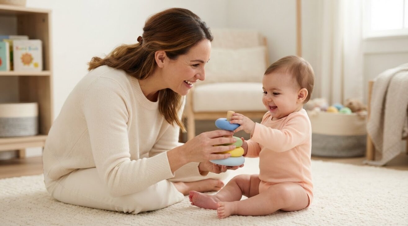 Everyday Social-Emotional Learning: Connection & Responsive Relationships for Babies 7–9 Months