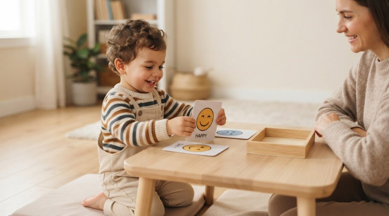 Everyday Social-Emotional Learning: Feelings Vocabulary for 2-Year-Old Toddlers