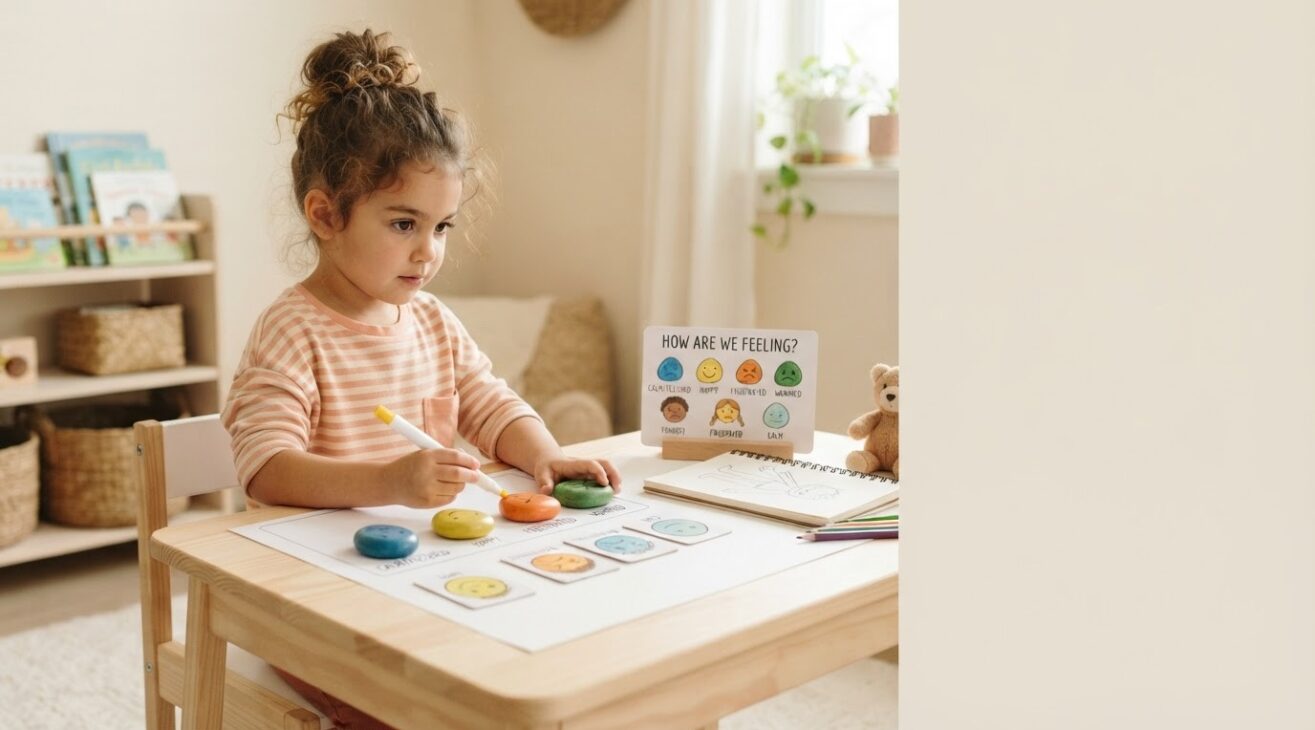 Everyday Social-Emotional Learning: Feelings Vocabulary for 5-Year-Old Kids