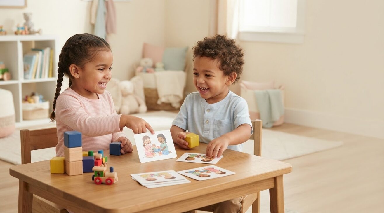 Everyday Social-Emotional Learning: Friendship & Play With Others for 3-Year-Old Toddlers
