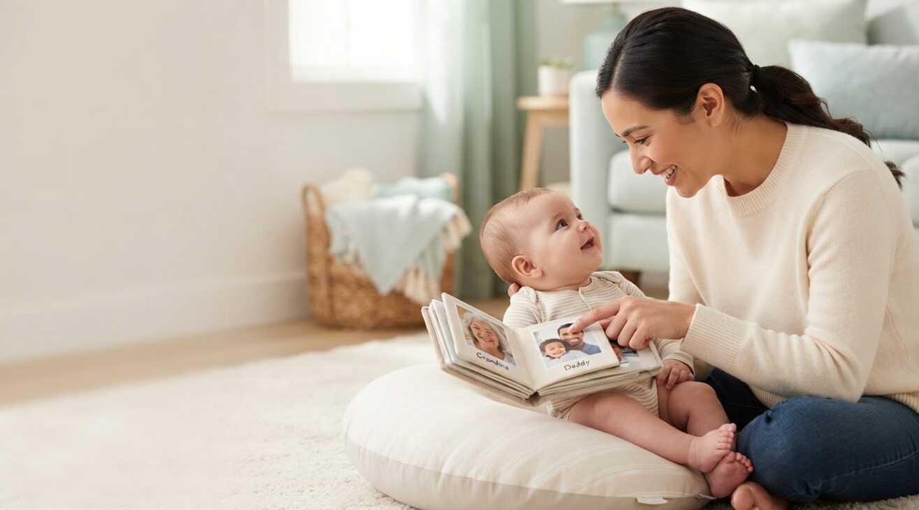Everyday Social-Emotional Learning: Identity & Family for Babies 4–6 Months