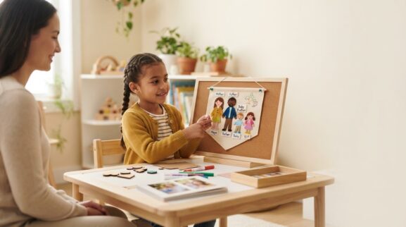 Everyday Social-Emotional Learning: Identity & Family for 5 Years parent learning guide for a 5-year-old