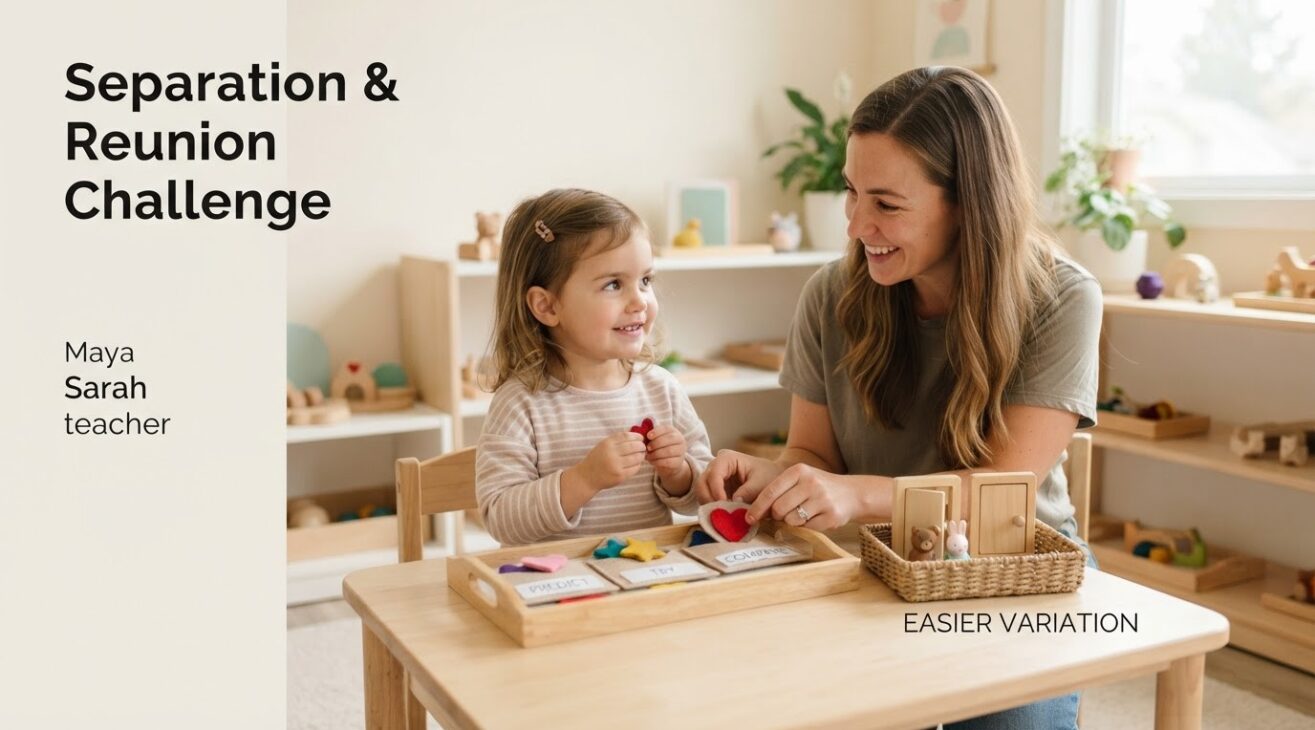 Everyday Social-Emotional Learning: Separation & Reunion Routines for 4-Year-Old Kids