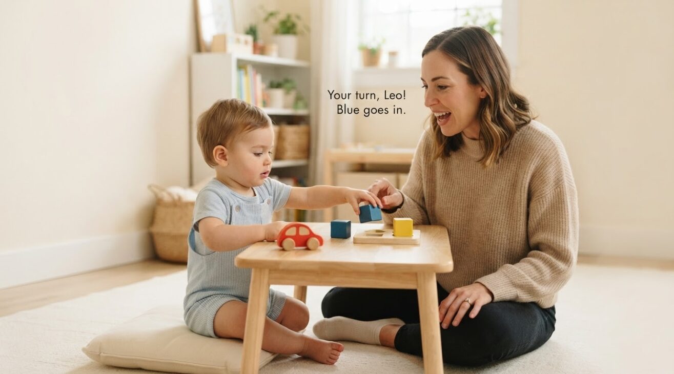 Everyday Social-Emotional Learning: Turn Taking for 1-Year-Old Toddlers