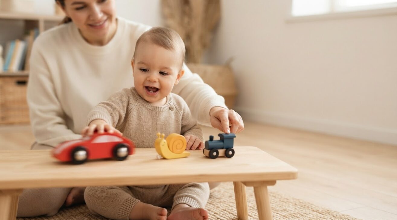 Fast / Slow Activity Cards for 1-Year-Old Toddlers