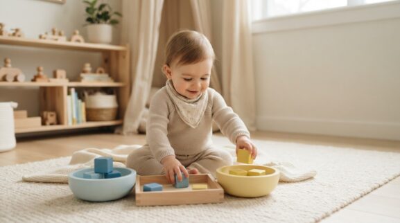 Find, Match & Learn: Color Sorting & Matching for 1 Year learning activity for a 1-year-old