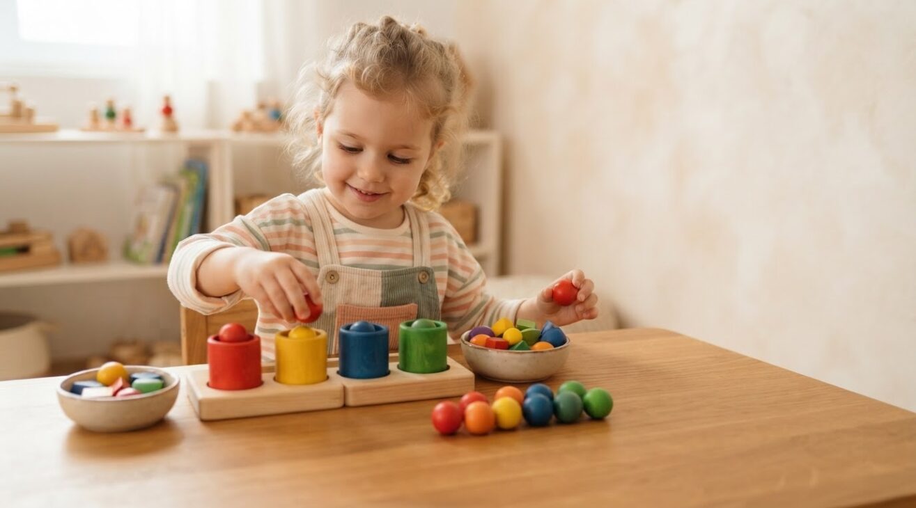 Find, Match & Learn: Color Sorting & Matching for 3-Year-Old Toddlers