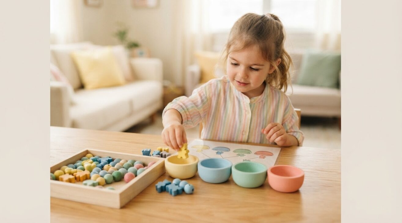 Find, Match & Learn: Color Sorting & Matching for 4-Year-Old Kids