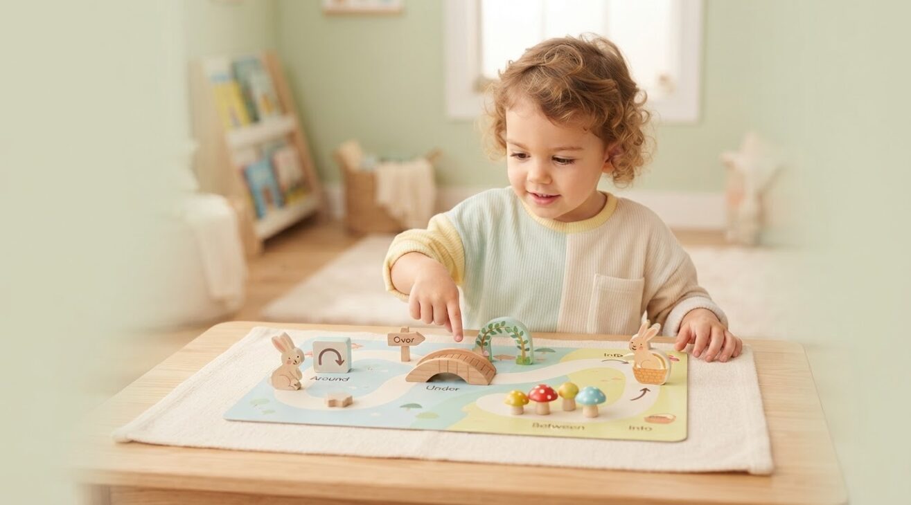 Find, Match & Learn: Direction Words for 3-Year-Old Toddlers
