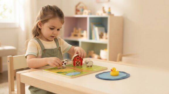 Find, Match & Learn: Positions & Spatial Words for 4 Years learning activity for a 4-year-old