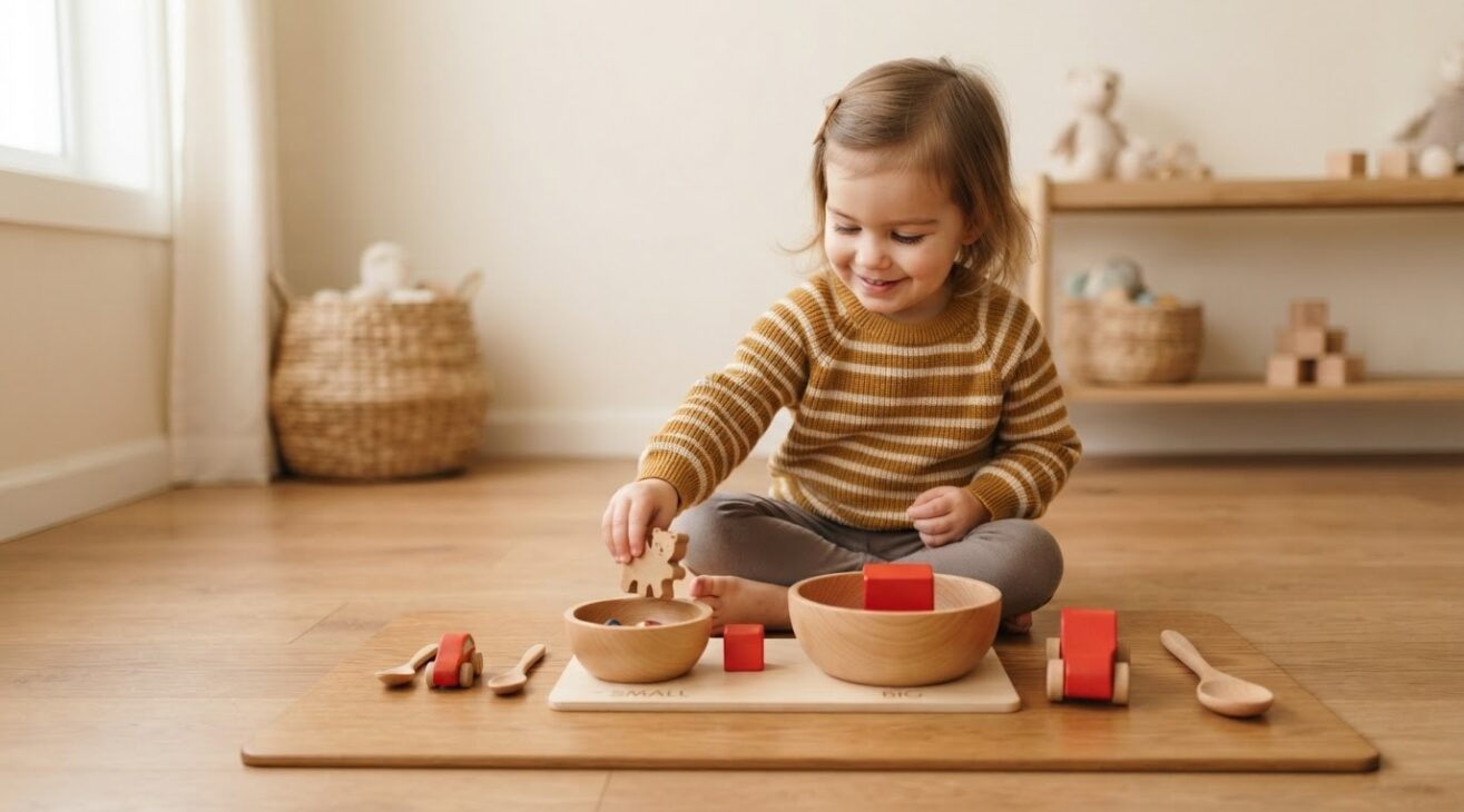 Find, Match & Learn: Size & Comparison for 2-Year-Old Toddlers