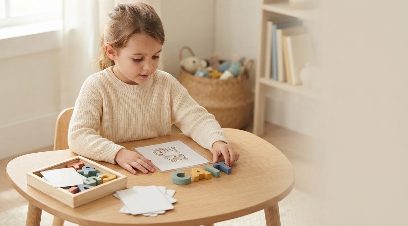 First Words Activity Cards for 5-Year-Old Kids