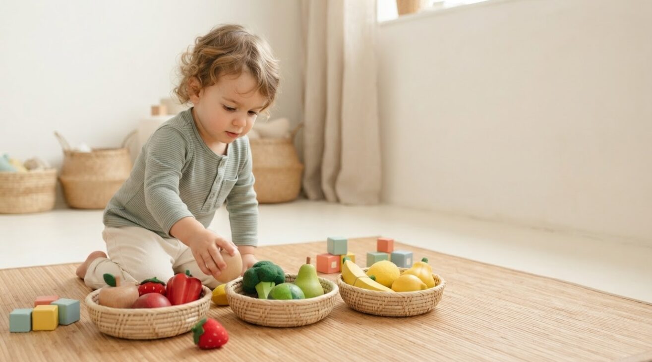 Grocery Store Learning: Words, Categories, Colors and Counting for 3-Year-Old Toddlers