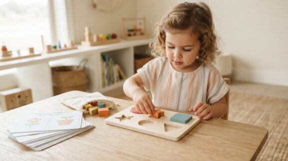 Hand-Eye Coordination Activity Cards for 3 Years printable learning activity for a 3-year-old