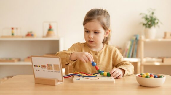 Hand-Eye Coordination Activity Cards for 5 Years printable learning activity for a 5-year-old