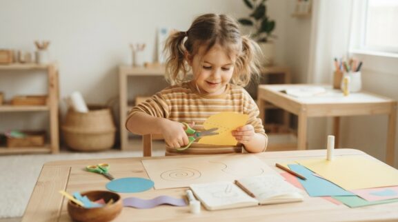 Hands-On Guide: Cutting & Paper Skills for 5 Years parent learning guide for a 5-year-old