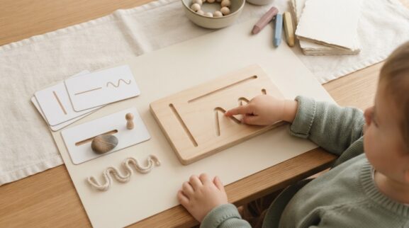 Hands-On Guide: Pre-Writing Paths & Strokes for 3 Years parent learning guide for a 3-year-old