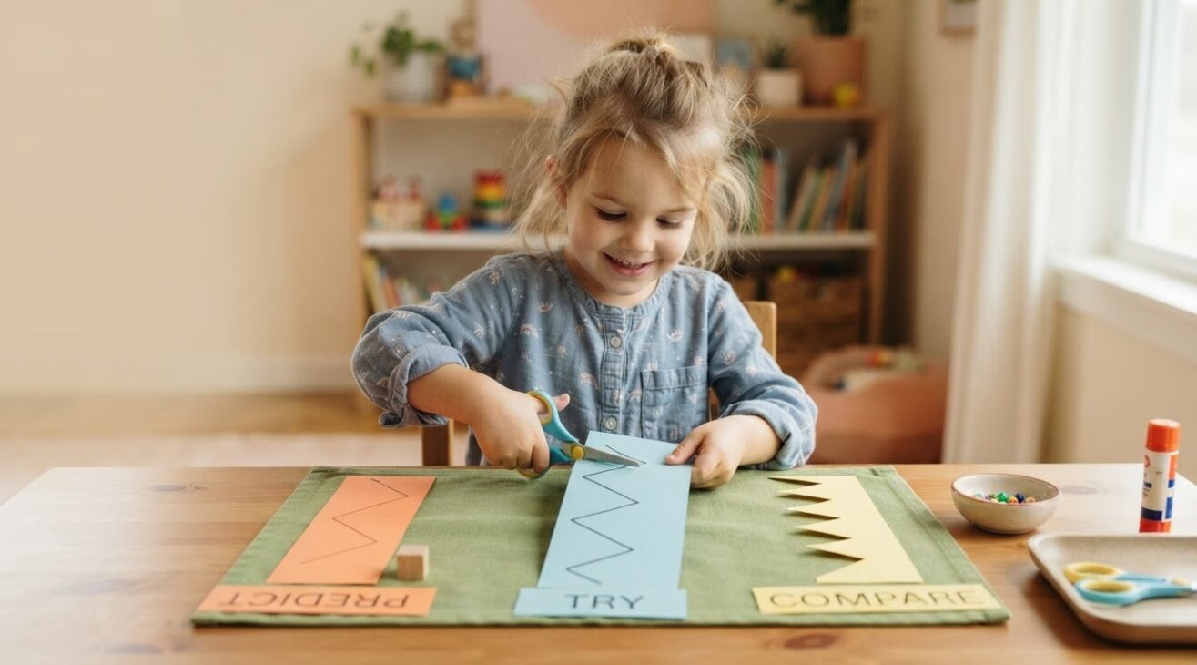 Hands-On Play: Cutting & Paper Skills for 4-Year-Old Kids