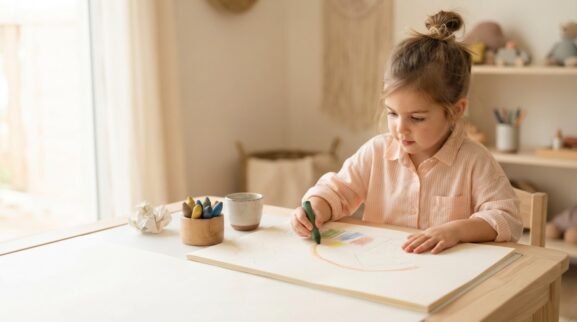 Hands-On Play: Drawing & Scribbling for 5 Years learning activity for a 5-year-old