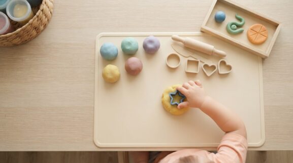 Hands-On Play: Play Dough & Molding for 3 Years learning activity for a 3-year-old