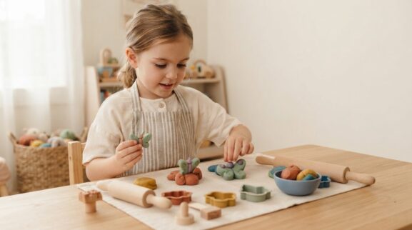 Hands-On Play: Play Dough & Molding for 5 Years learning activity for a 5-year-old