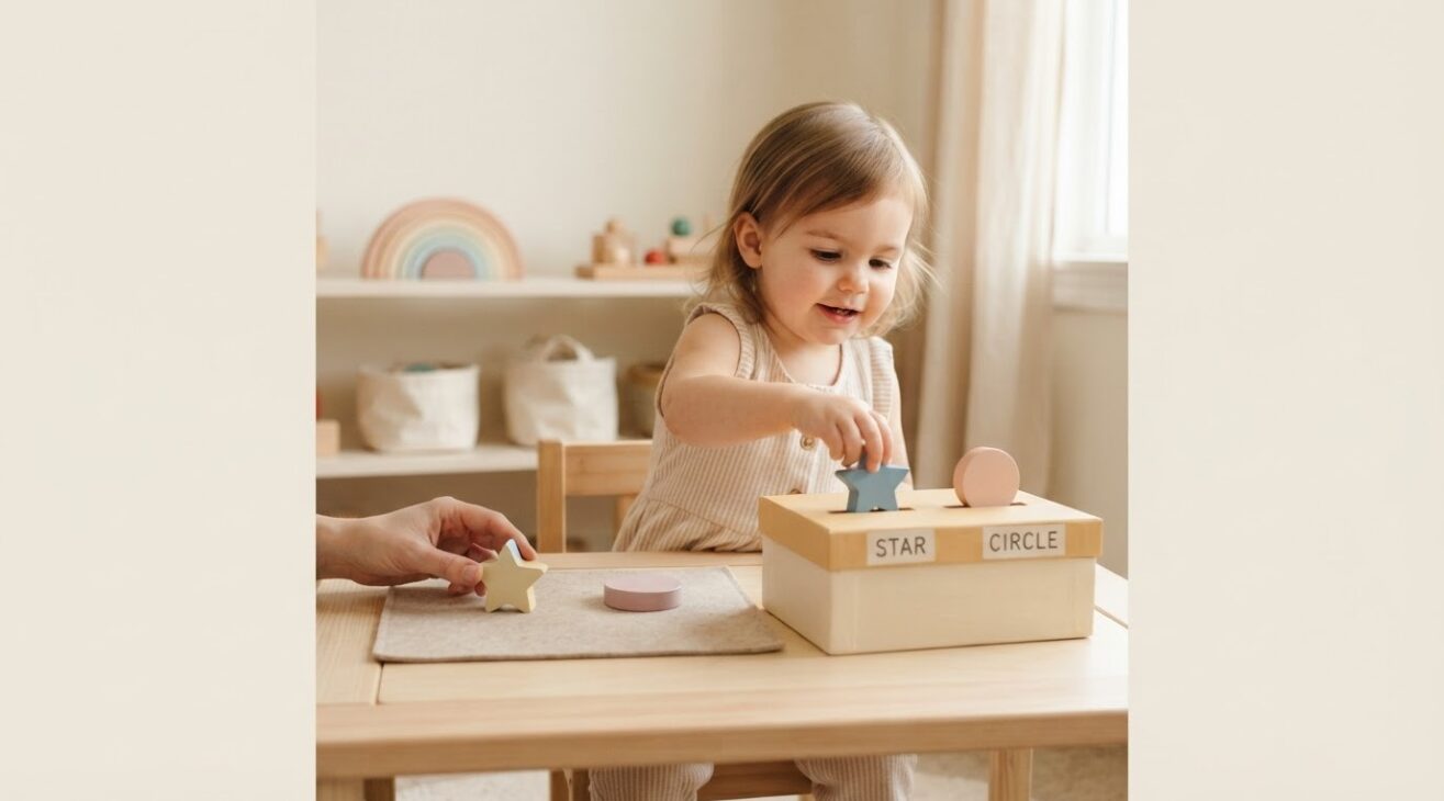 Hands-On Play: Posting & Pegging for 2-Year-Old Toddlers
