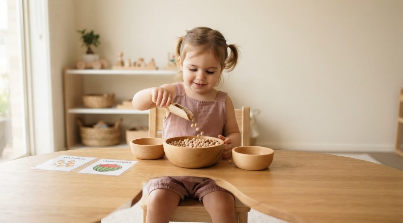 Hands-On Play: Scooping & Pouring for 2-Year-Old Toddlers