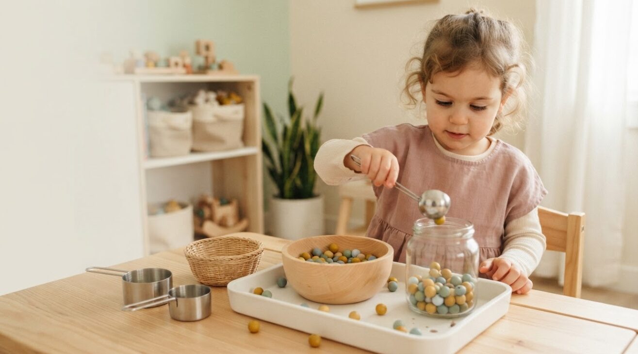 Hands-On Play: Scooping & Pouring for 3-Year-Old Toddlers