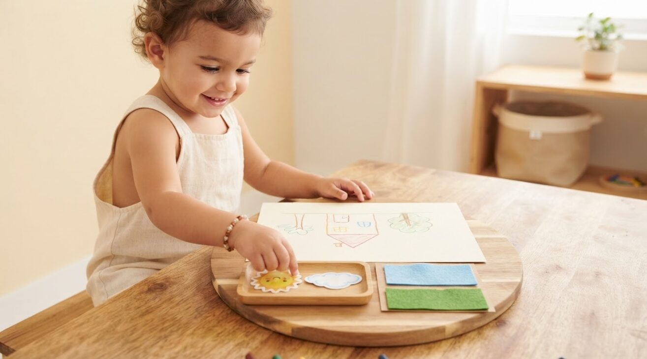 Hands-On Play: Stickers & Collage for 2-Year-Old Toddlers