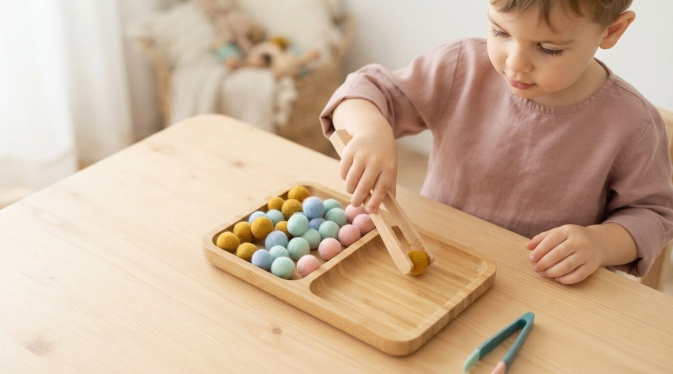 Hands-On Play: Tongs / Tweezers for 3-Year-Old Toddlers