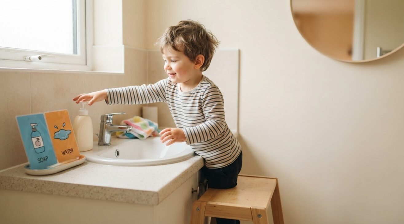Handwashing Routine for 2-Year-Old Toddlers