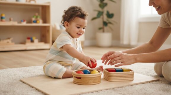 Help Them Think: Classification for 1 Year parent learning guide for a 1-year-old