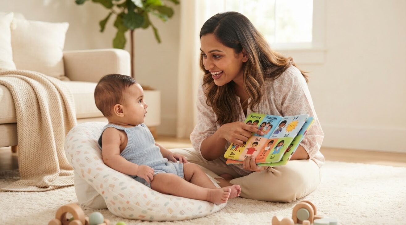 Home Language & Multilingual Learning for Babies 4–6 Months