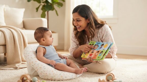 Home Language & Multilingual Learning learning activities for a 4–6 month old baby