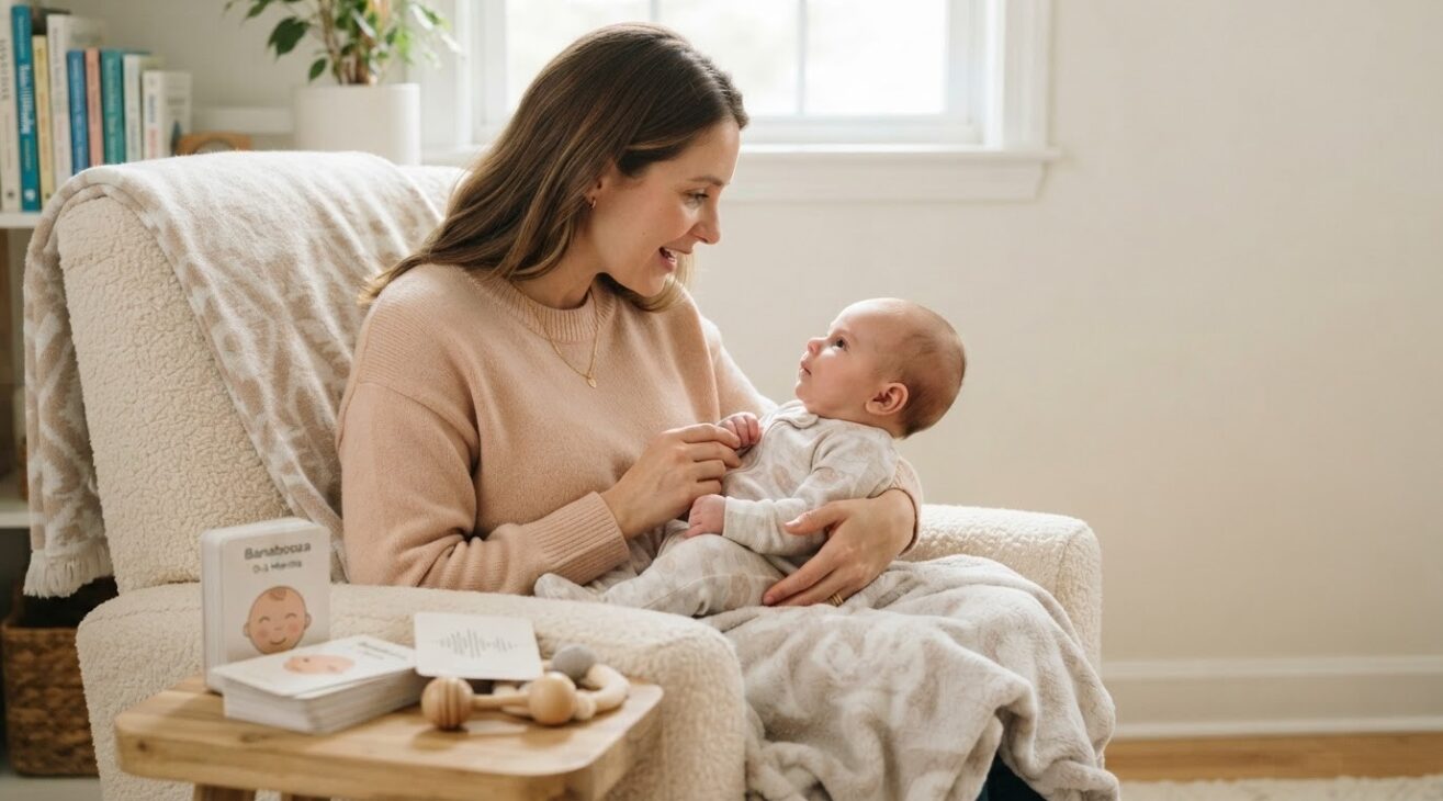 Home Language & Multilingual Learning Activity Cards for Babies 0–3 Months