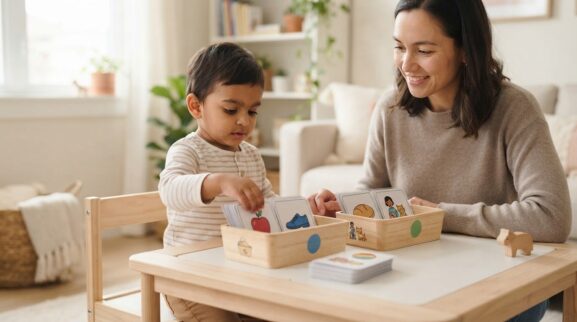 Home Language & Multilingual Learning Activity Cards for 2 Years printable learning activity for a 2-year-old
