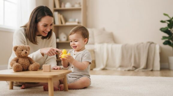 How to Build Describing Words for 1 Year parent learning guide for a 1-year-old