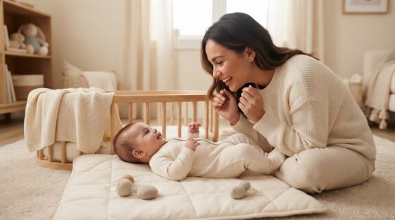 How to Build Responsive Communication for 0–3 Months parent learning guide for a 0–3 month old baby