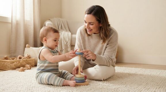 How to Build Responsive Communication for 10–11 Months parent learning guide for a 10–11 month old baby