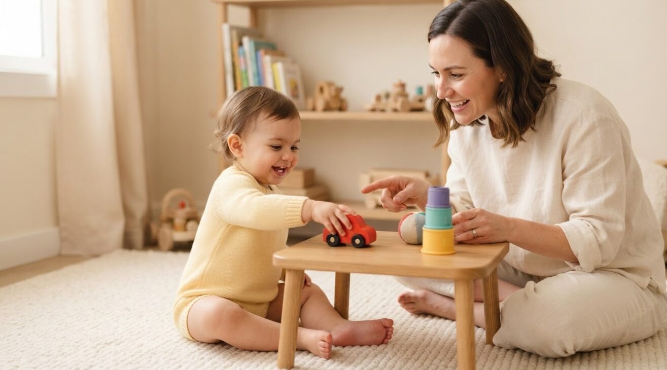 How to Build Social & Functional Words for 1-Year-Old Toddlers