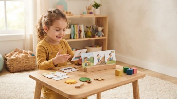 How to Build Storytelling Language for 4 Years parent learning guide for a 4-year-old