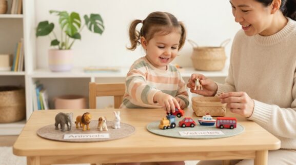How to Build Vocabulary by Topic for 2 Years parent learning guide for a 2-year-old