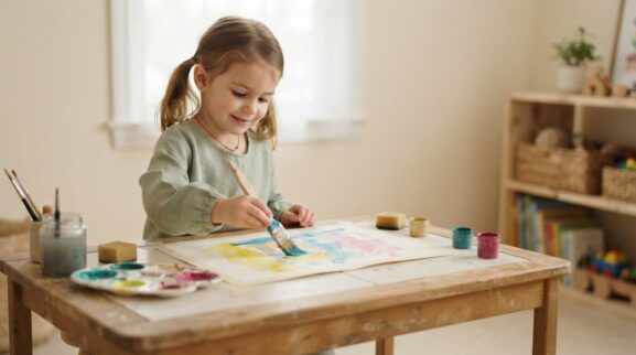 How to Choose a Preschool Art Program learning activity for a 4-year-old