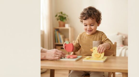 How to Choose and Use a Toddler Puzzle learning activity for a 2-year-old