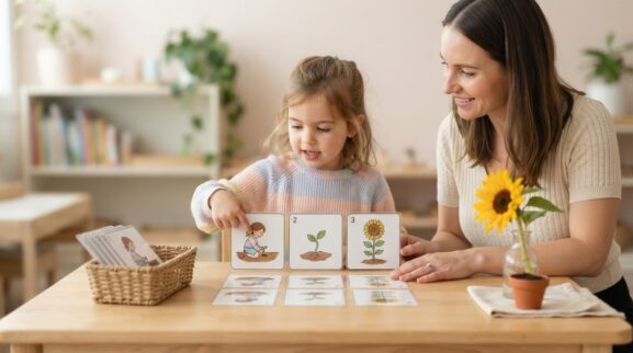How to Support Sequencing & Retelling for 4 Years parent learning guide for a 4-year-old