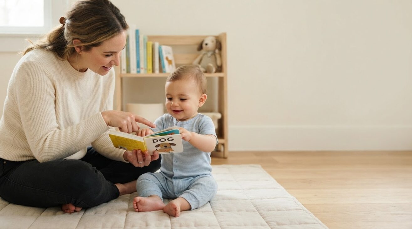 How to Support Shared Reading for Babies 10–11 Months